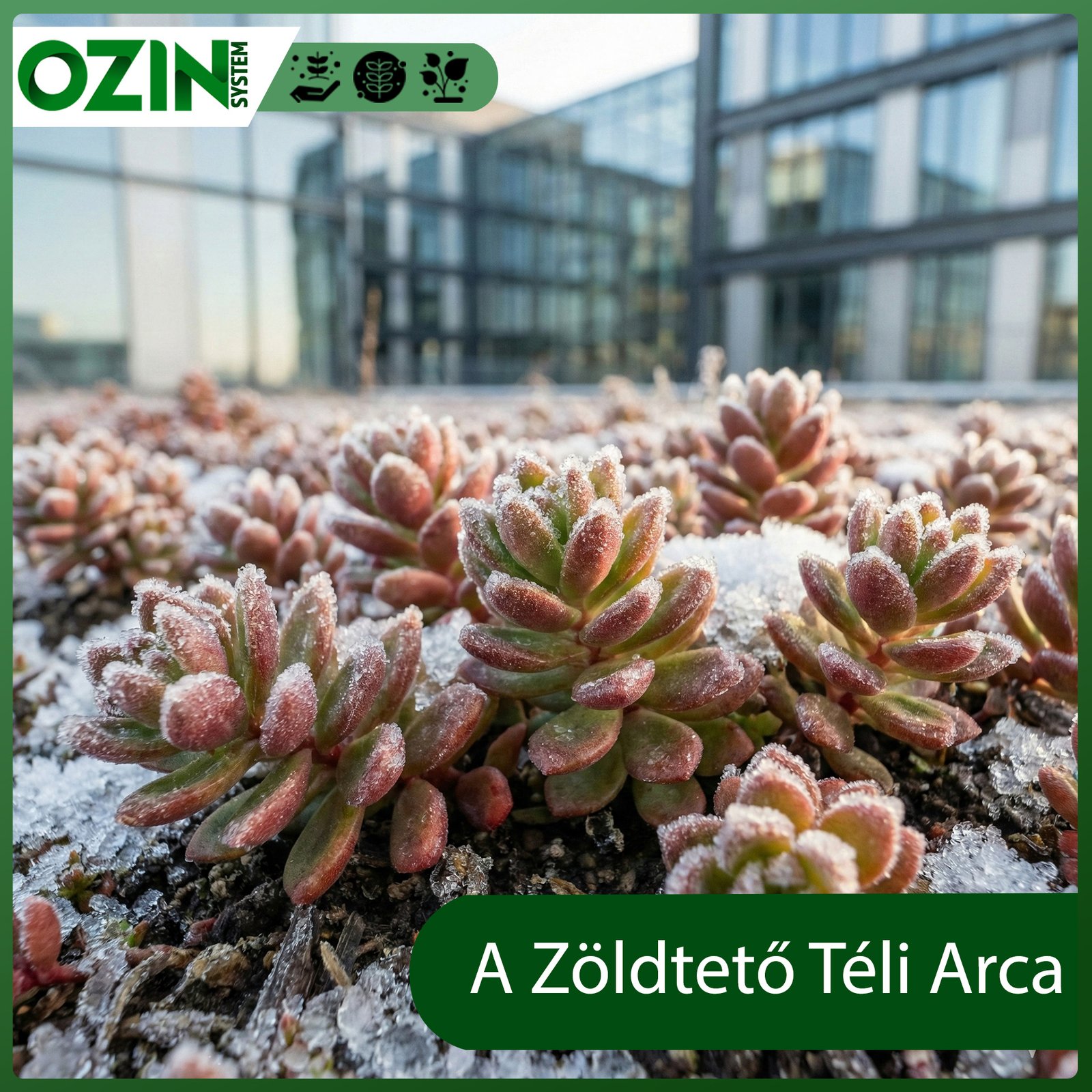 A zöldtető téli arca