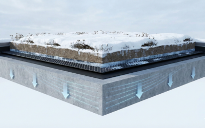 Zöldtető téli terhelése