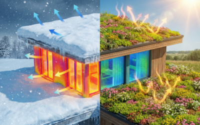 Zöldtető hőszigetelés: Így faragjon le a rezsiből télen és nyáron!